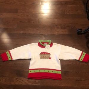 Young colors little girl sweater